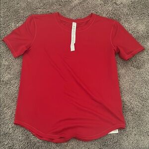 Lululemon High Neck Run and Train Tee